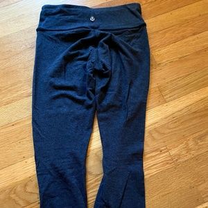 Lululemon Crop Grey Leggings